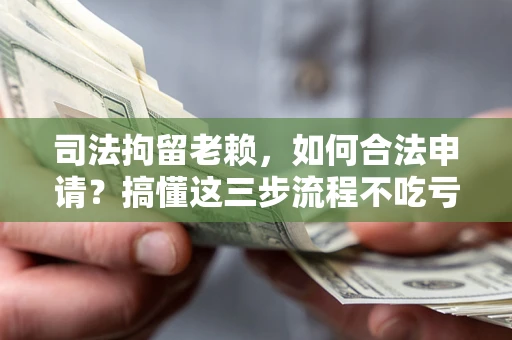 武汉司法拘留老赖，如何合法申请？搞懂这三步流程不吃亏！