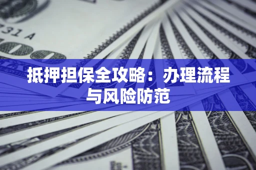 武汉抵押担保全攻略：办理流程与风险防范