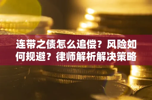 武汉连带之债怎么追偿？风险如何规避？律师解析解决策略