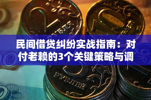 武汉民间借贷纠纷实战指南：对付老赖的3个关键策略与调解盲区解析