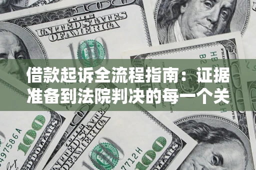 武汉借款起诉全流程指南：证据准备到法院判决的每一个关键步骤