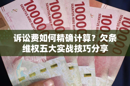 武汉诉讼费如何精确计算？欠条维权五大实战技巧分享