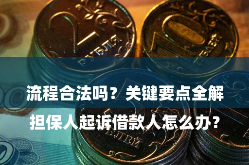 武汉

担保人起诉借款人怎么办？流程合法吗？关键要点全解析