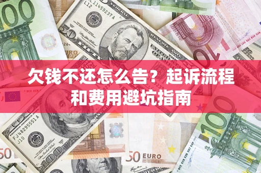 武汉欠钱不还怎么告?起诉流程和费用避坑指南 武汉欠钱不还怎么告?起诉流程和费用避坑指南