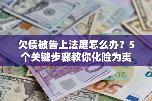 武汉欠债被告上法庭怎么办？5个关键步骤教你化险为夷
