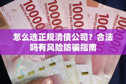 武汉怎么选正规清债公司？合法吗有风险防骗指南