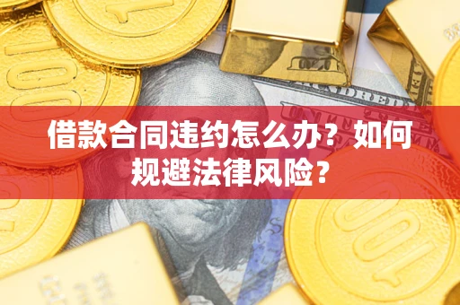 武汉借款合同违约怎么办？如何规避法律风险？